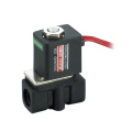 Válvulas de gas de agua de plástico de latón de 2/2 para 24 V de estilo solenoide de riego